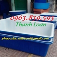 Thùng nhựa 1000L nuôi cá cảnh. Call: 0963.839.593 Thanh Loan