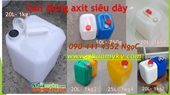 Can 30 lít đựng nước đường, can nhựa 25 lít đựng mật, can nhựa 20 lít đựng hóa chất nhiệt độ cao 