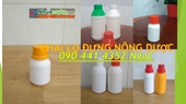 Chai nhựa 250ml đựng nước rửa tay, chai nhựa 100ml trong phun sương