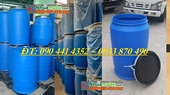 Công ty bán thùng phuy nhựa 30 lít xanh mới, thùng nhựa HDPE 60 lít, thùng phuy 120 lít có đựng thự