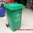 Cung cấp thùng rác môi trường 120l, 240l, 660l giá rẻ call 0916.944.470 Ms Duyên