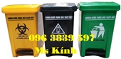 Phân phối thùng rác y tế, thùng rác đạp chân 15 lít, thùng rác y tế 20 lít - 096 3839 597 Ms Kính