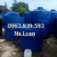 Tank nhựa tròn 500 lít, thùng nhựa 500L đựng nước, thùng nuôi cá 500L hình tròn 0963.839.593 Loan
