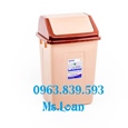 Thùng rác nắp lật 22lit đựng rác nhà bếp, thùng rác văn phòng rẻ / 0963.839.593 Ms.Loan