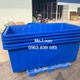 Thùng nhựa chữ nhật 1700lit nuôi cá - tank nhựa 1700L rẻ / 0963 839 593 Ms.Loan