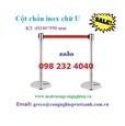 Cột chắn inox dây kéo và cột chắn dây nhung – Nên chọn loại nào?
